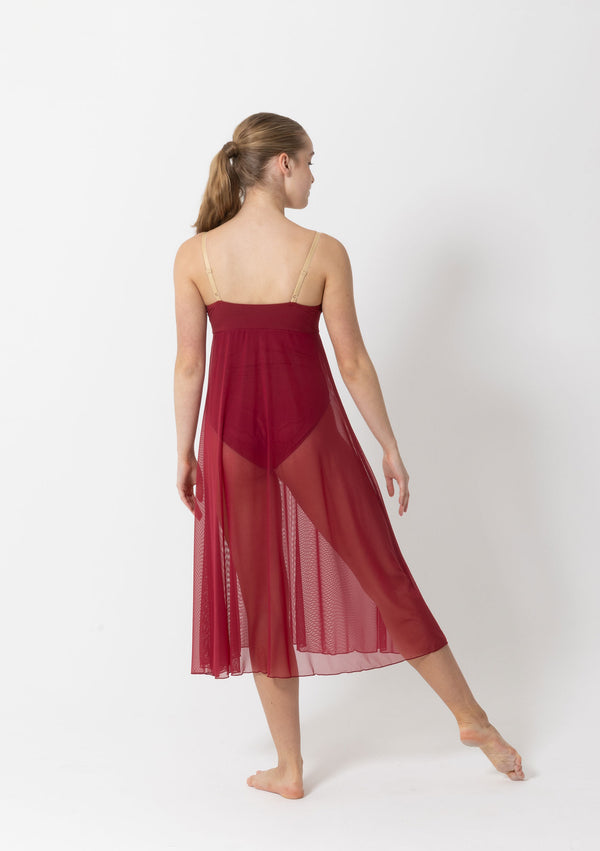 Studio 7, Willow Lyrical Dress, Burgundy, Childs, CHD38