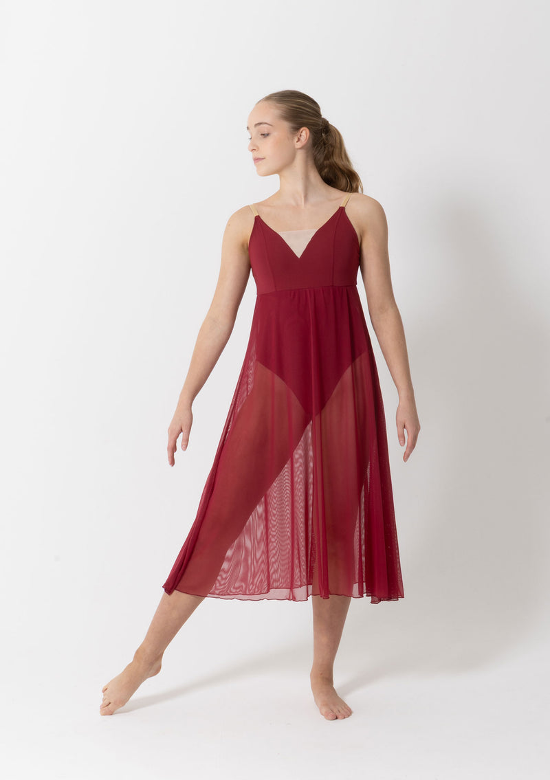 Studio 7, Willow Lyrical Dress, Burgundy, Adults, ADD38