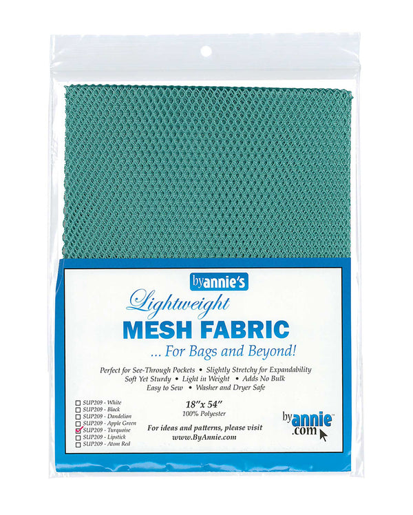 BY ANNIE - MESH FABRIC - LIGHTWEIGHT - Turquoise