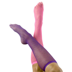 CLEARANCE, Fiesta Fishnet Knee Highs, ONE SIZE