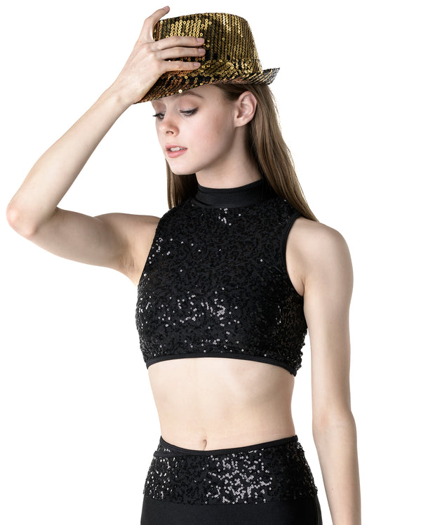 Studio 7, Cabaret Crop Top, (3 Colours) Adults, ADCT11