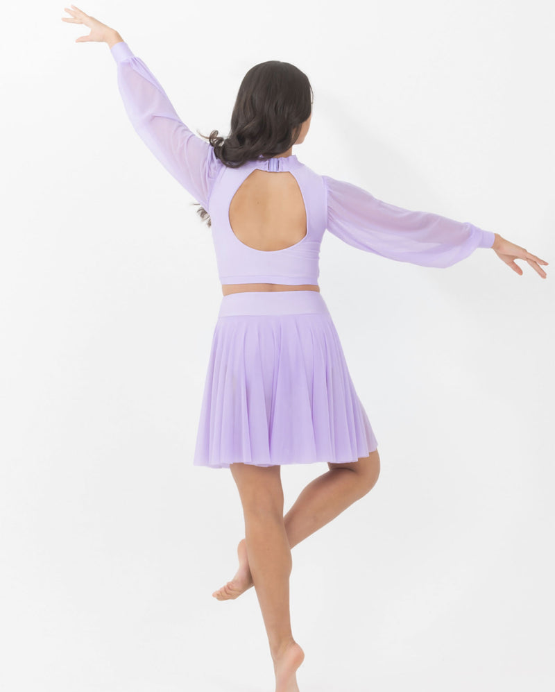 Studio 7, ANNABELLE CROP, Lilac, Adults, ADCT16