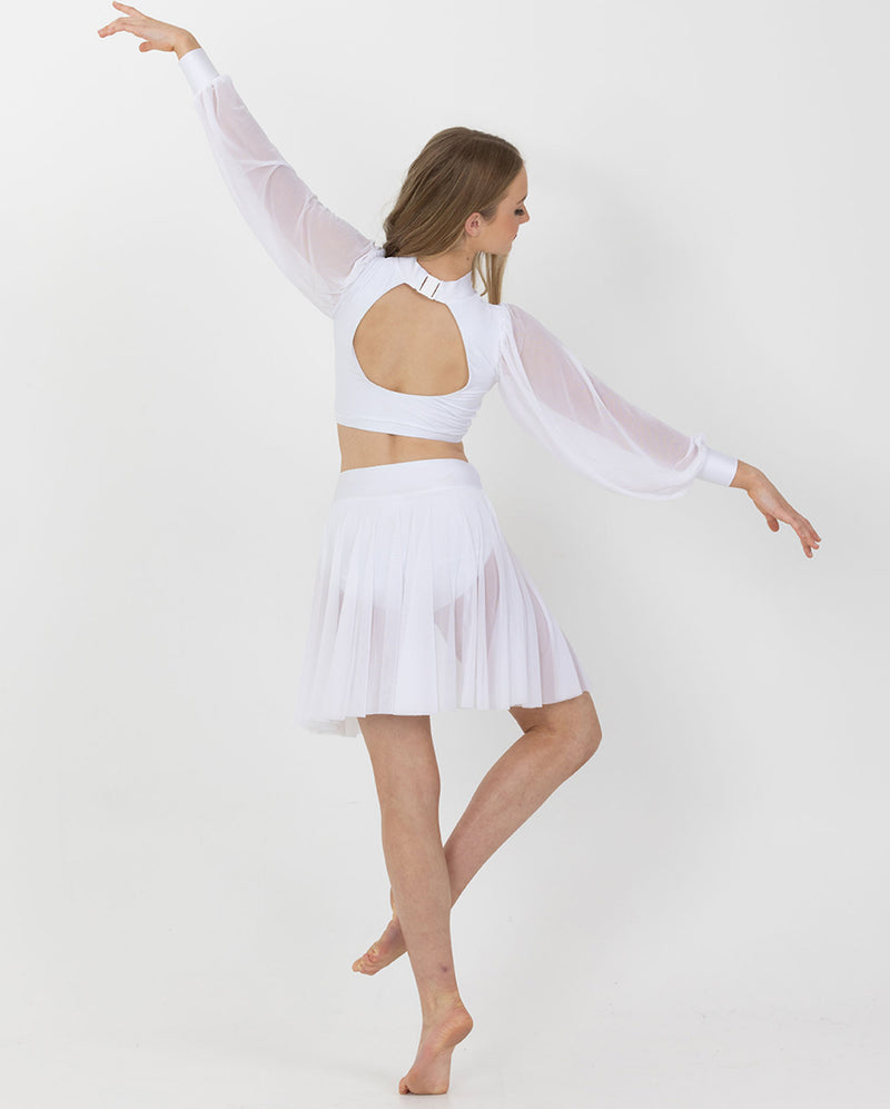 Studio 7, ELOISE SKIRT, White, Childs, CHSK12