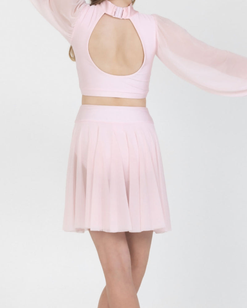 Studio 7, ELOISE SKIRT, Pale Pink, Childs, CHSK12