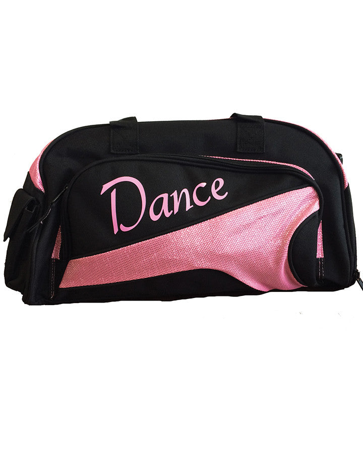 Studio 7, Junior Duffel Bag, Black/Ballet Pink, DB05 (Dance)