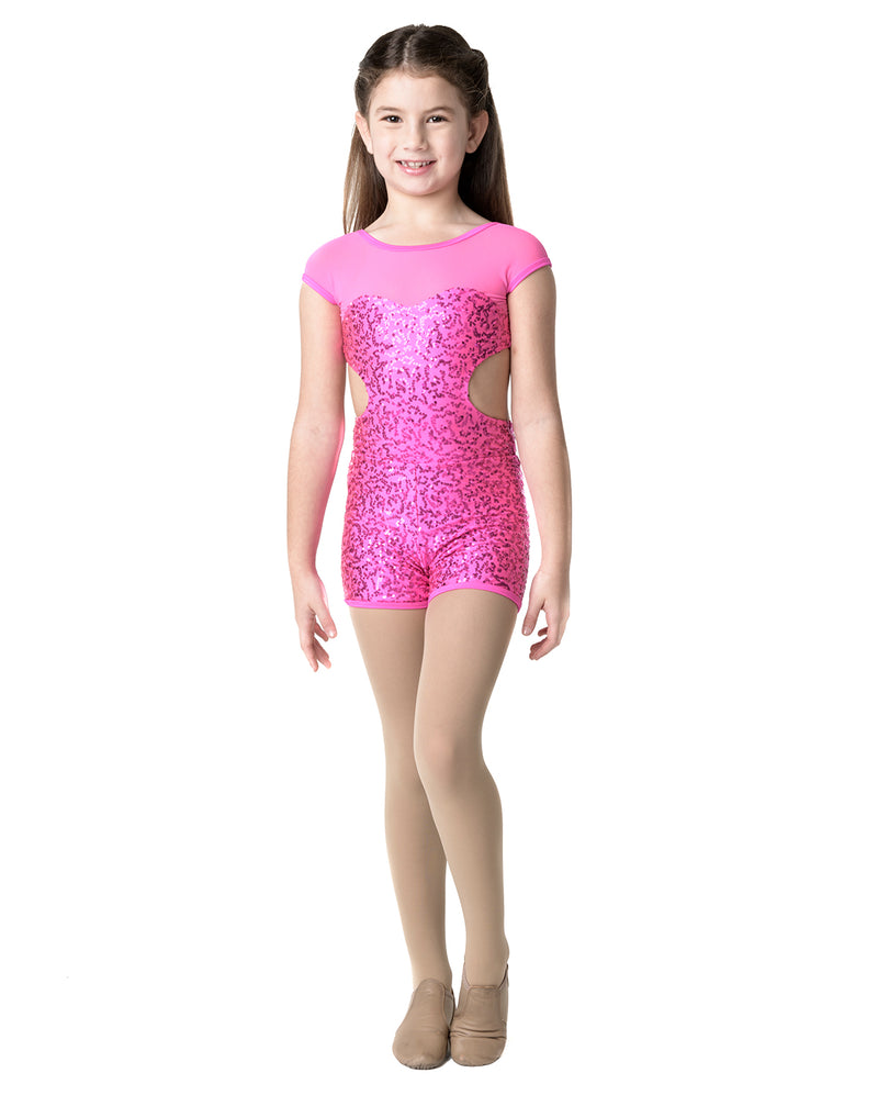 Studio 7, Sequin Biketard, Adults, (5 Colours), ADB01