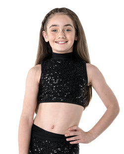 Studio 7, Cabaret Crop Top, (3 Colours) Childs, CHCT11