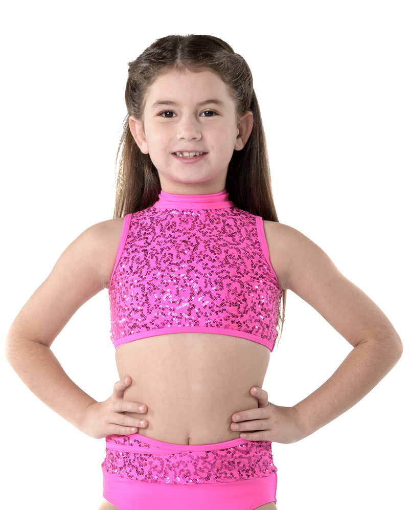 Studio 7, Cabaret Crop Top, (3 Colours) Childs, CHCT11