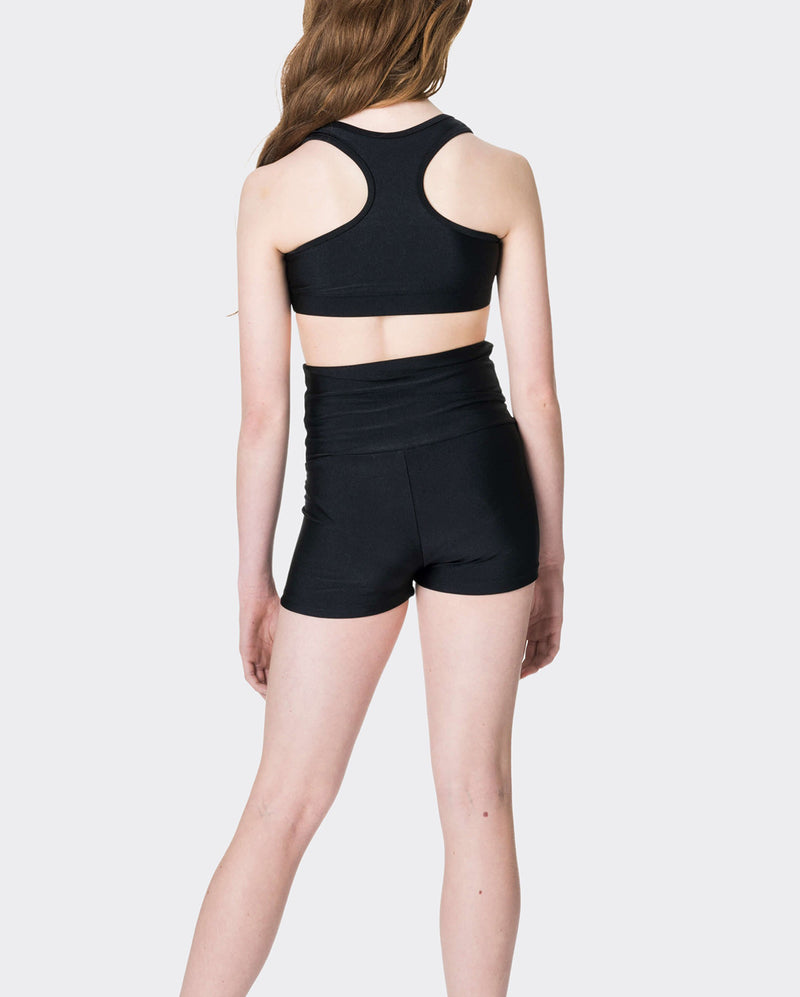 Studio 7, HIGH WAISTED SHORTS, Black, Adults, ADS06