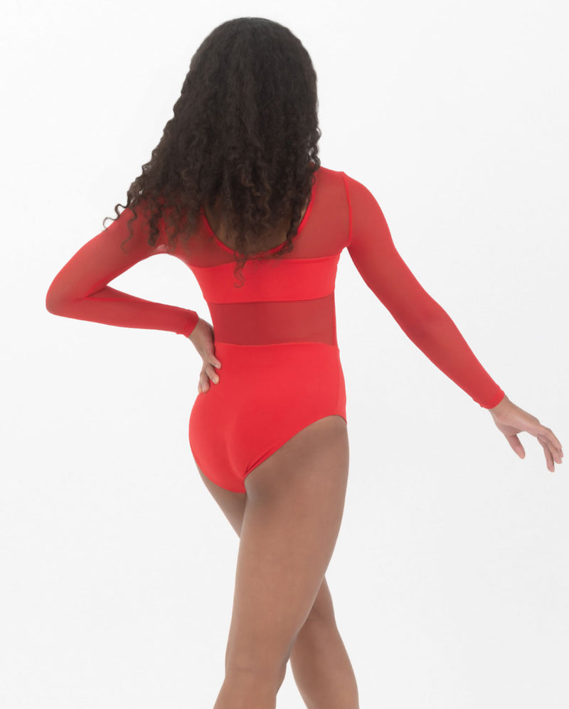 Studio 7, CLEO LEOTARD, Red, Childs, CHL09