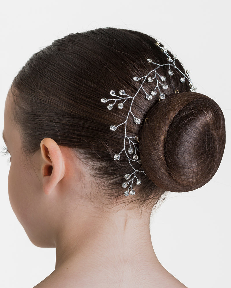 Studio 7, Budding Sparkle Hairpiece, Crystal White, HP10