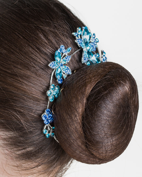 Studio 7, Aquamarine Hairpiece, Blue, HP14