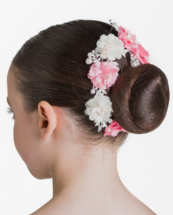 Studio 7, Pearls & Petals Hairpiece, Pink/White, HP15