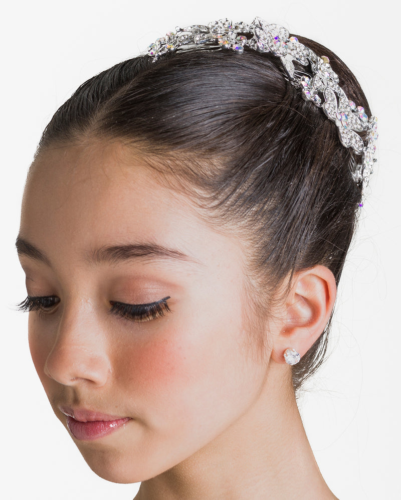 Studio 7, Crystal Sparkle Hairpiece, Crystal White, HP16