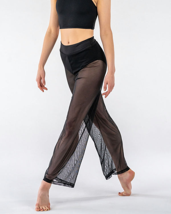 Studio 7, MESH PERFORMANCE PANTS, Black, Adults, ADMP01