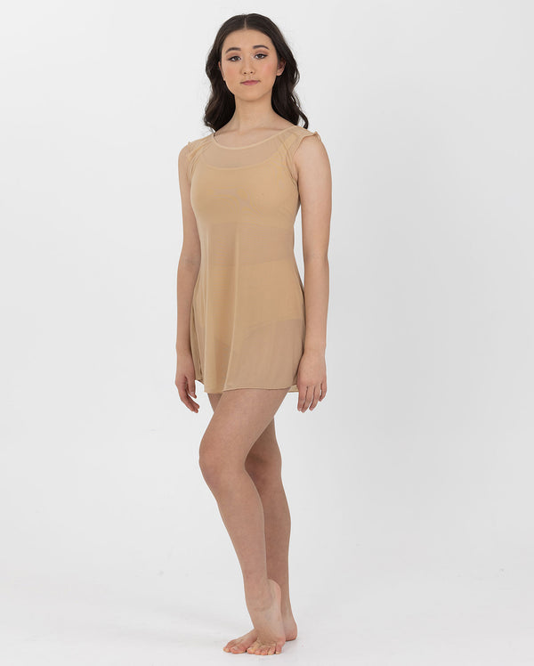 Studio 7, MESH SLIP DRESS, Cashew, Childs, CHD22