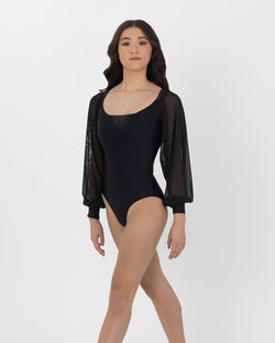 Studio 7, NATALIE LEOTARD, Black, Childs, CHL13