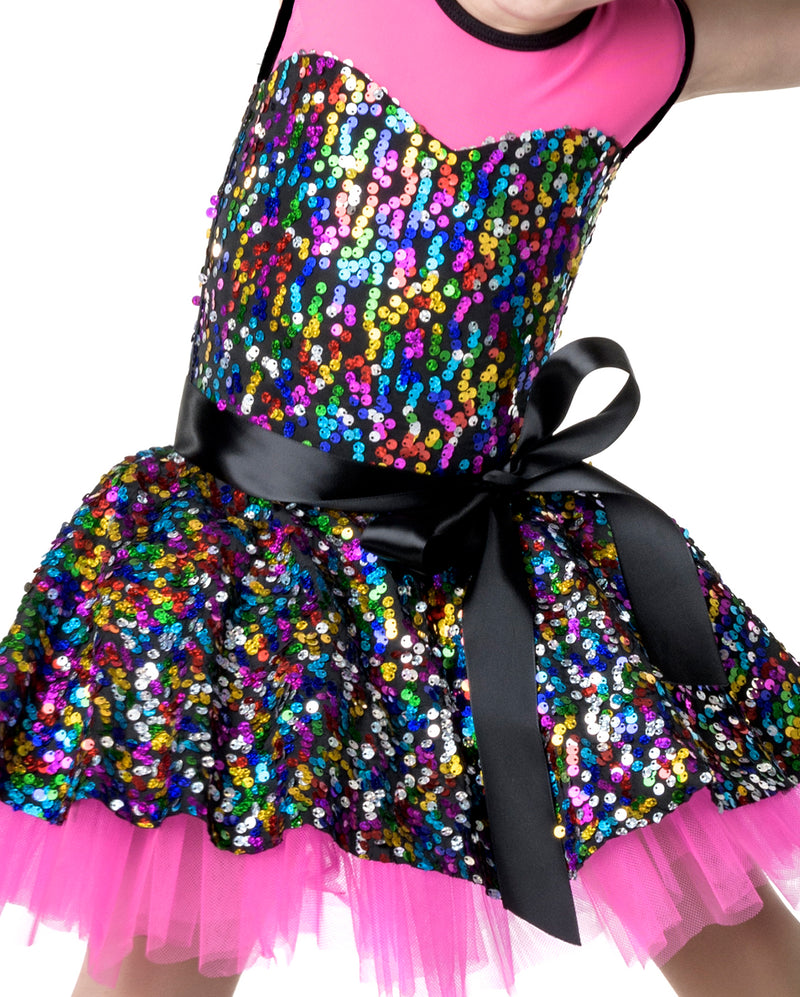 Studio 7, Party Princess Dress, Hot Pink, CHD07