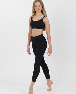 Studio 7, PERFORMANCE LEGGINGS, Black, Childs, CHLG03