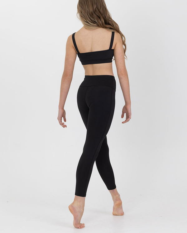 Studio 7, PERFORMANCE LEGGINGS, Black, Childs, CHLG03