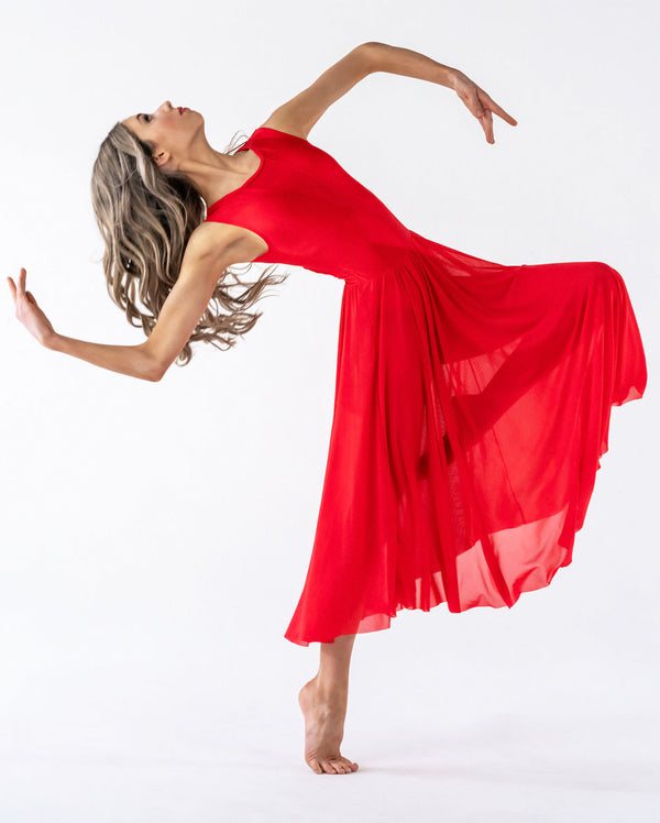 Studio 7, SKYLAR DRESS, Red, Adults, ADD27