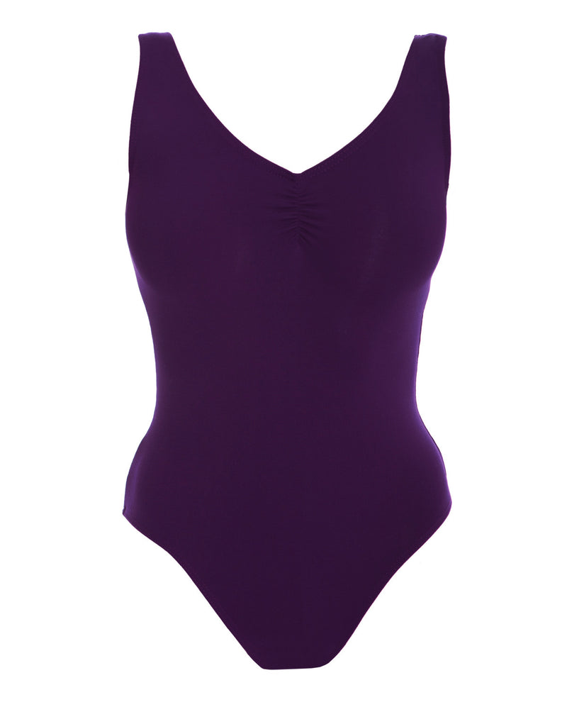 Energetiks CHARLOTTE Gathered front Leotard, (XSmall, Small, Medium), Adults sizes, AL04