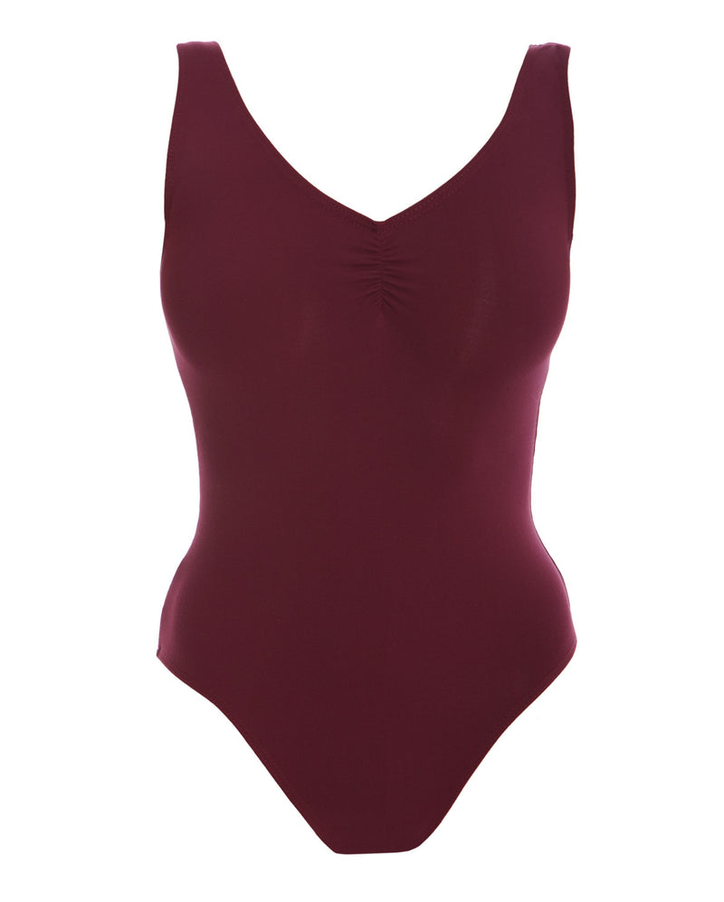 Energetiks CHARLOTTE Gathered front Leotard , (Large, XLarge, XXLarge), Adults Sizes, AL04