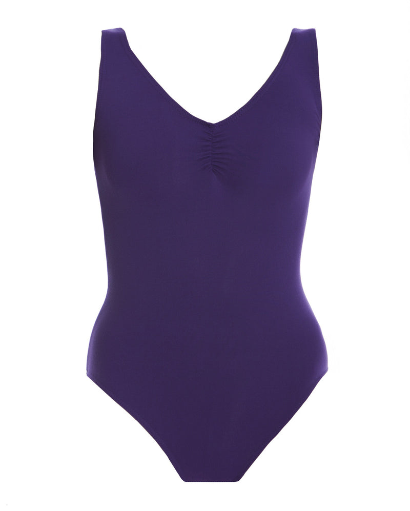 Energetiks CHARLOTTE Gathered front Leotard , (Large, XLarge, XXLarge), Adults Sizes, AL04