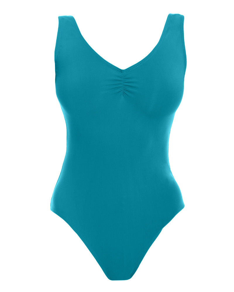 Energetiks CHARLOTTE Gathered front Leotard, (XSmall, Small, Medium), Adults sizes, AL04