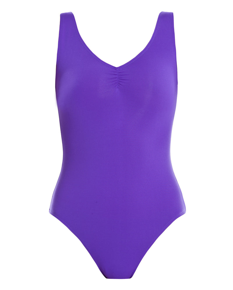 Energetiks CHARLOTTE Gathered front Leotard, (XSmall, Small, Medium), Adults sizes, AL04