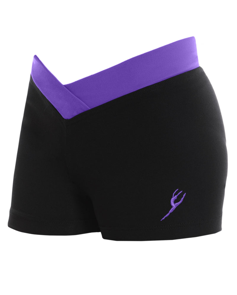 BLACK WITH PARTY PURPLE