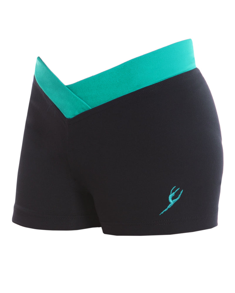 BLACK WITH VIBRANT GREEN