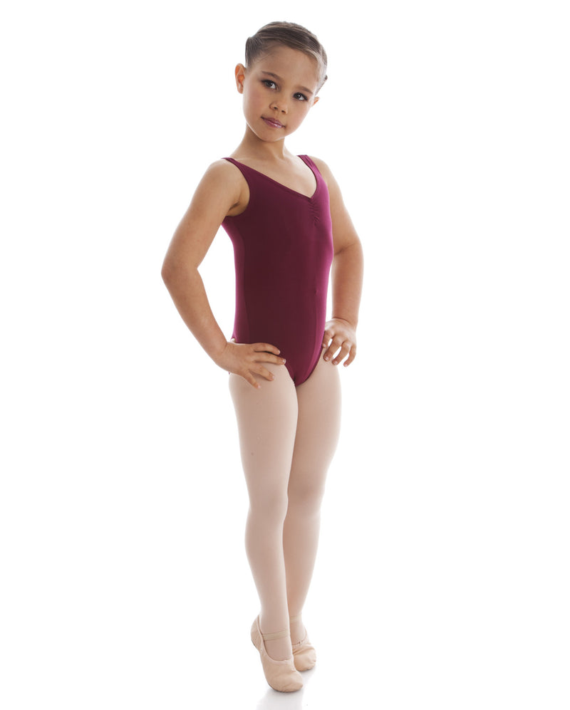Energetiks CHARLOTTE Gathered Front Leotard, Child's, CL04 (Sizes Medium, Large, XLarge)