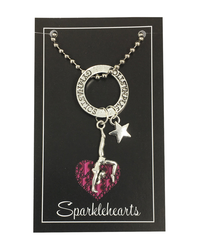 CLEARANCE, Sparklehearts Keepsake - Gymnast