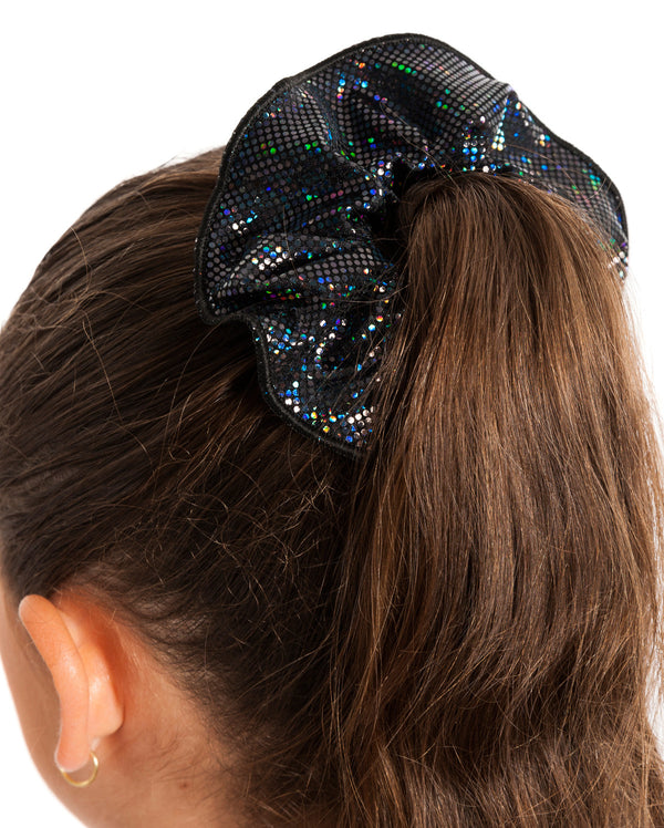 Energetiks Shattered Glass Scrunchie, BLACK, H003G