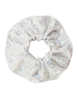 Energetiks Shattered Glass Scrunchie, SILVER, H003G