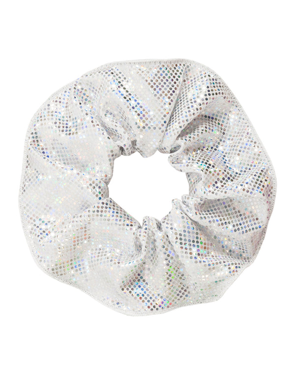 Energetiks Shattered Glass Scrunchie, SILVER, H003G