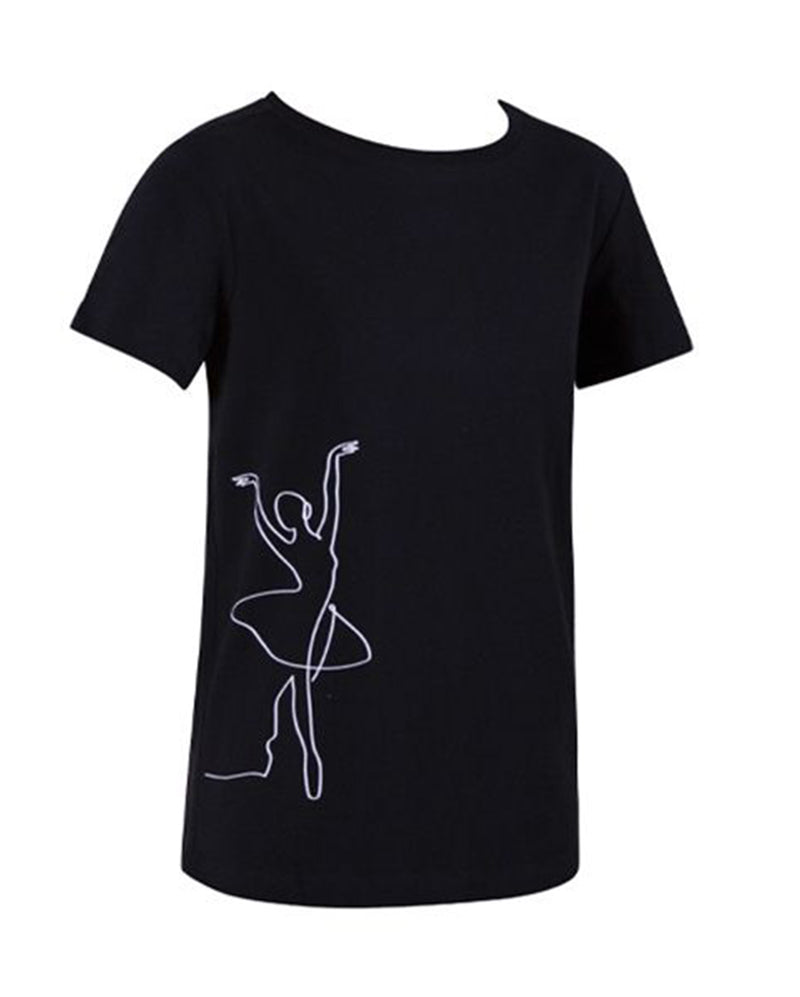 CLEARANCE, Energetiks Parker Tee - Child & Adults, BLACK