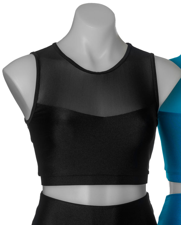 Studio 7, Mesh Crop Top, Adults, ADCT06