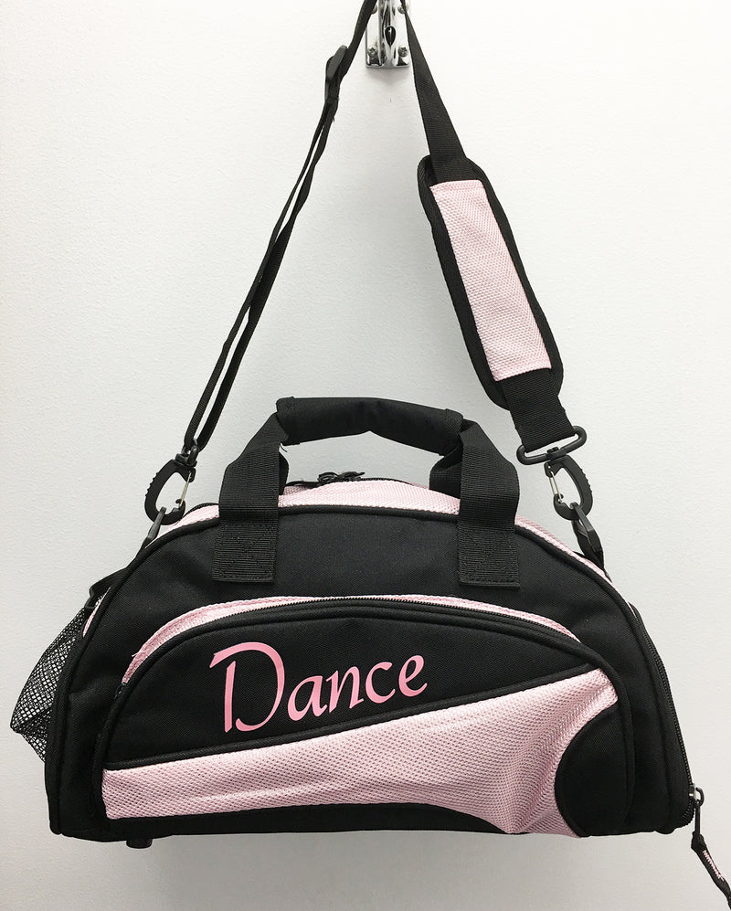 Studio 7, Mini Duffel Bag, Black/Pale Pink, DB08 (Dance)