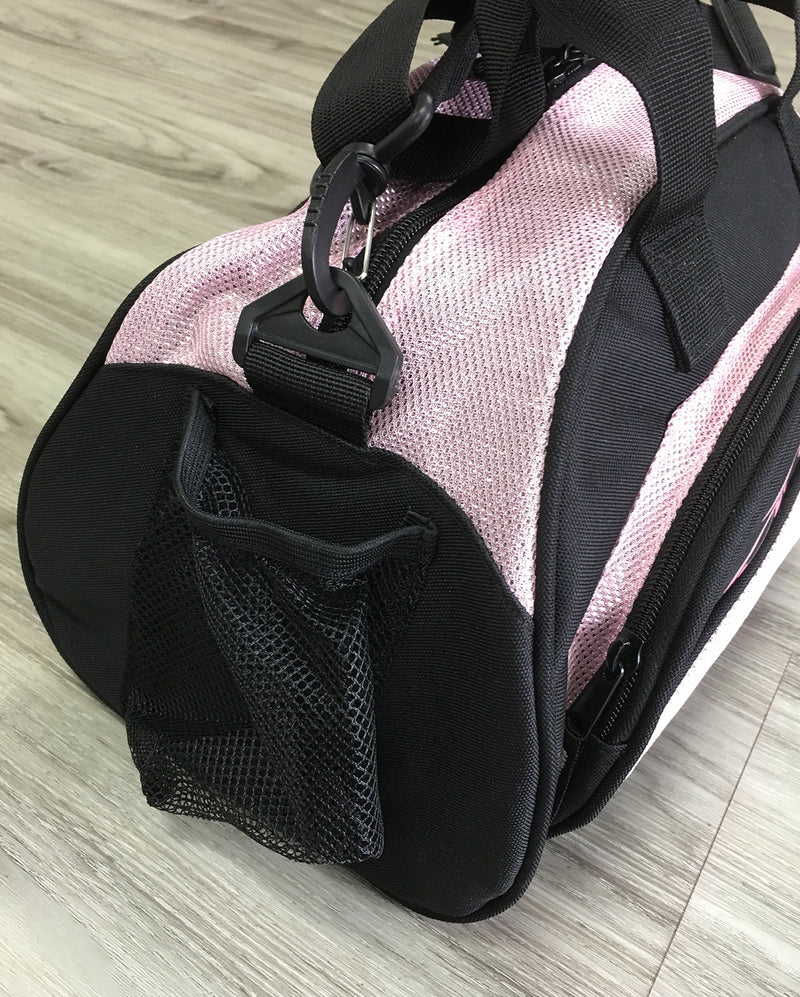 Studio 7, Mini Duffel Bag, Black/Pale Pink, DB08 (Dance)