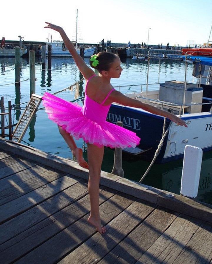Studio 7, Two Tone Sparkle Tutu, Hot Pink/White, CHTU03
