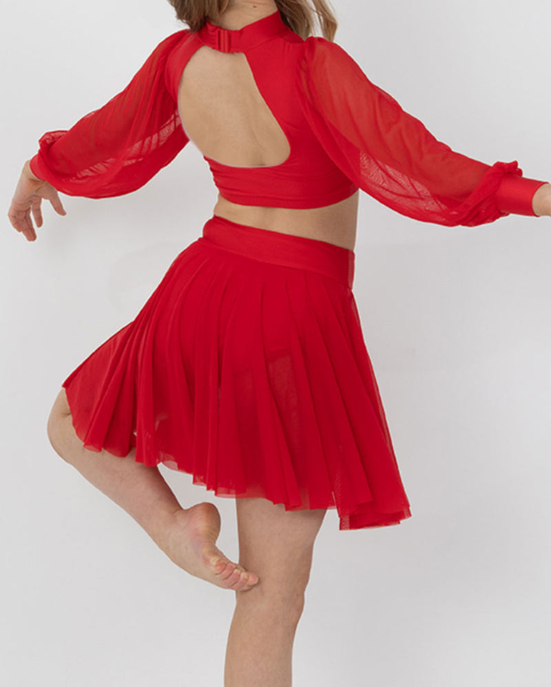 Studio 7, ELOISE SKIRT, Red, Childs, CHSK12