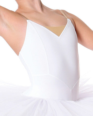 Studio 7, Girls Full Tutu (6 Layer Skirt), White, CHTU02